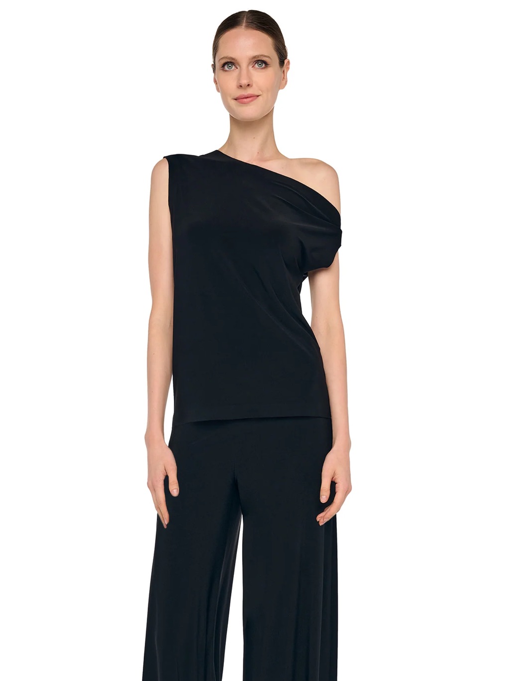 Norma Kamali Drop Shoulder Top Nwot